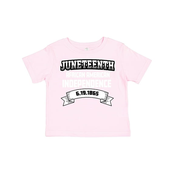 Inktastic African American Independence Juneteenth Boys or Girls Toddler T-Shirt