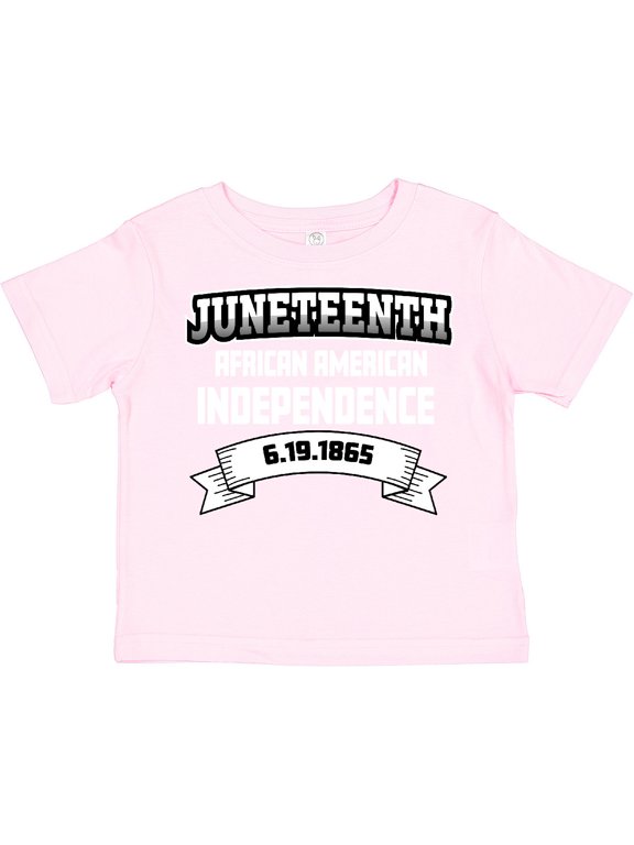 African American Independence Juneteenth Boys or Girls Toddler T-Shirt