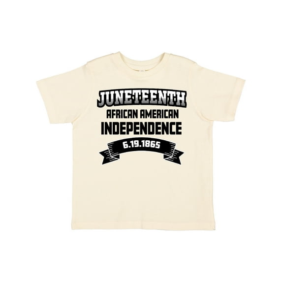 Inktastic African American Independence Juneteenth Boys or Girls Toddler T-Shirt