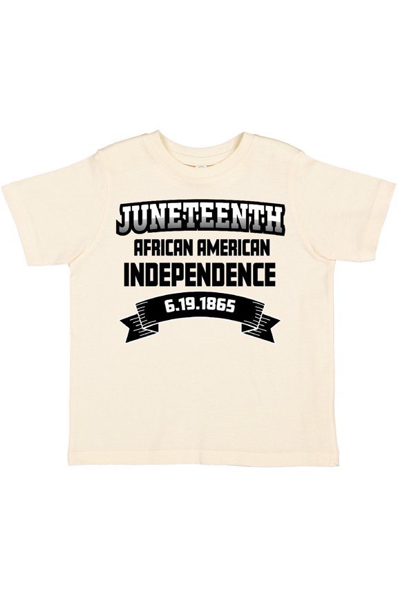 African American Independence Juneteenth Boys or Girls Toddler T-Shirt