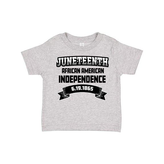 Inktastic African American Independence Juneteenth Boys or Girls Toddler T-Shirt