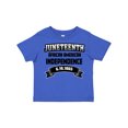 thumbnail image 1 of Inktastic African American Independence Juneteenth Boys or Girls Toddler T-Shirt, 1 of 5