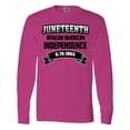 thumbnail image 1 of Inktastic African American Independence Juneteenth Long Sleeve T-Shirt, 1 of 5