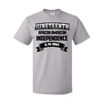 thumbnail image 1 of Inktastic African American Independence Juneteenth T-Shirt, 1 of 4