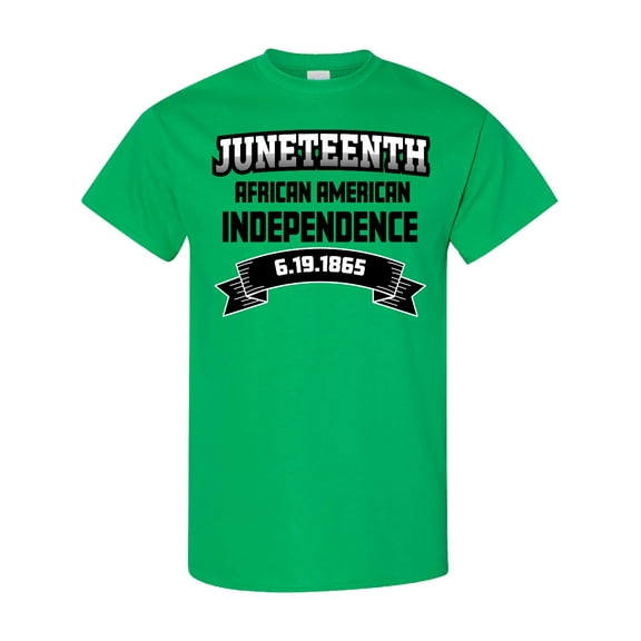 Inktastic African American Independence Juneteenth T-Shirt