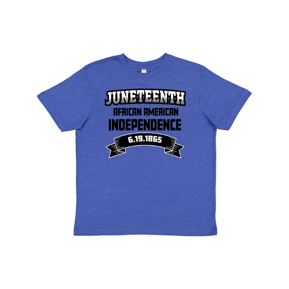 Inktastic African American Independence Juneteenth Youth T-Shirt