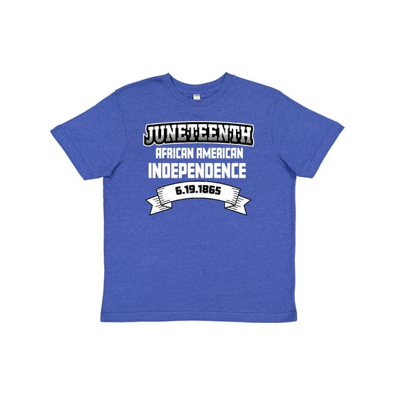 Inktastic African American Independence Juneteenth Youth T-Shirt