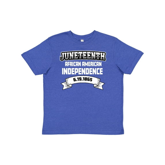 Inktastic African American Independence Juneteenth Youth T-Shirt