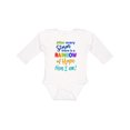thumbnail image 1 of Inktastic After Every Storm, There is a Rainbow of Hope Here I Am Boys or Girls Long Sleeve Baby Bodysuit, 1 of 5