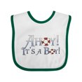 thumbnail image 1 of Inktastic Ahoy It's a Boy Boys Baby Bib, 1 of 4