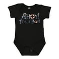 thumbnail image 1 of Inktastic Ahoy It's a Boy Boys Baby Bodysuit, 1 of 5