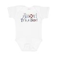 thumbnail image 1 of Inktastic Ahoy It's a Boy Boys Baby Bodysuit, 1 of 5