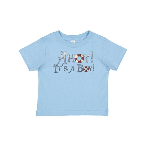 Inktastic Ahoy It's a Boy Boys Baby T-Shirt