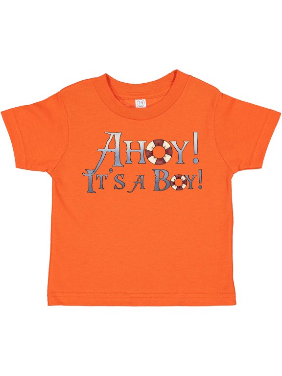 Ahoy It's a Boy Boys Toddler T-Shirt