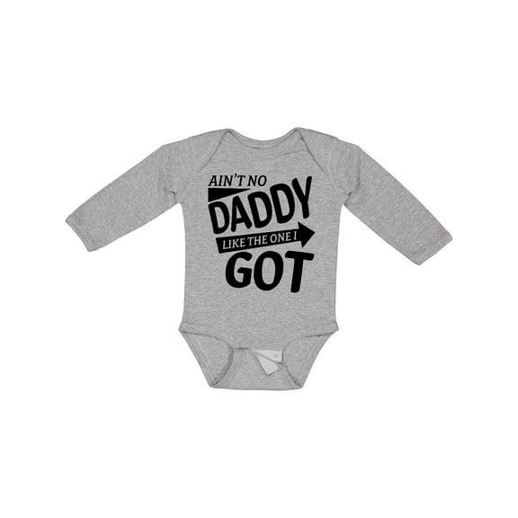 Inktastic Ain't No Daddy Like the One I Got- Father's Day for Kids Boys or Girls Long Sleeve Baby Bodysuit