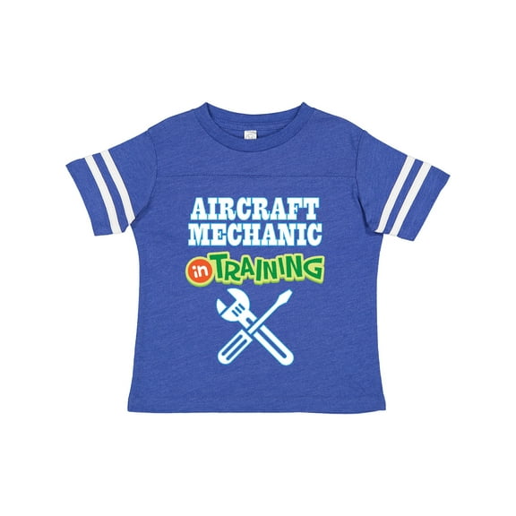 Inktastic Aircraft Mechanic In Training Future Occupation Boys or Girls Toddler T-Shirt