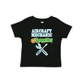 thumbnail image 1 of Inktastic Aircraft Mechanic In Training Future Occupation Boys or Girls Toddler T-Shirt, 1 of 5