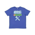 thumbnail image 1 of Inktastic Aircraft Mechanic In Training Future Occupation Youth T-Shirt, 1 of 5