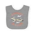thumbnail image 1 of Inktastic Aircraft Spotter Plane Lover Boys or Girls Baby Bib, 1 of 4