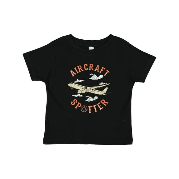 Inktastic Aircraft Spotter Plane Lover Boys or Girls Toddler T-Shirt