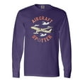 thumbnail image 1 of Inktastic Aircraft Spotter Plane Lover Long Sleeve T-Shirt, 1 of 5