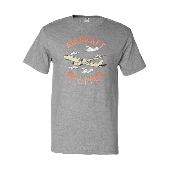 Inktastic Aircraft Spotter Plane Lover T-Shirt