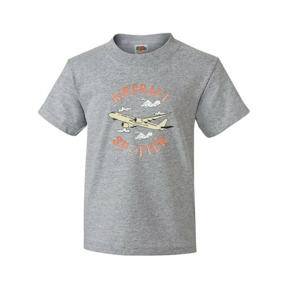 Inktastic Aircraft Spotter Plane Lover Youth T-Shirt
