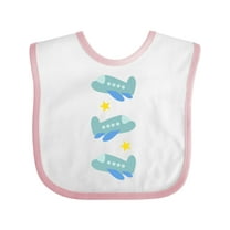 Inktastic Airplane Cute Planes for Boys Boys Baby Bib