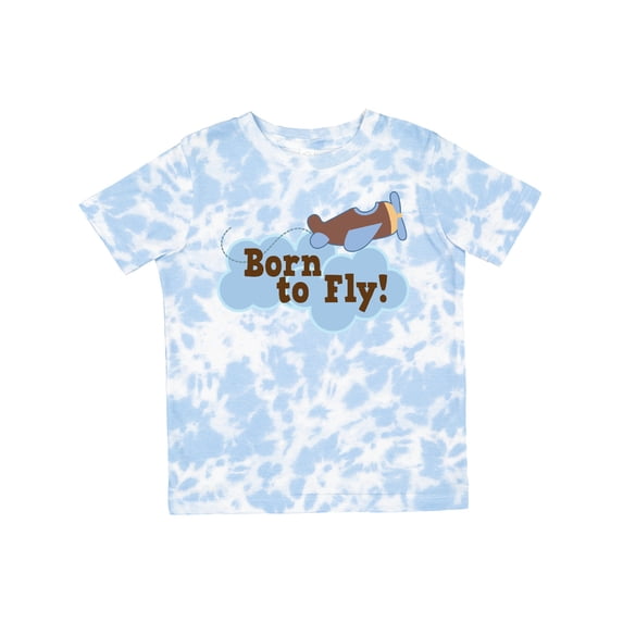 Inktastic Airplane Future Pilot Born to Fly Boys Toddler T-Shirt