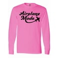 thumbnail image 1 of Inktastic Airplane Mode Long Sleeve T-Shirt, 1 of 5