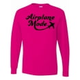 thumbnail image 1 of Inktastic Airplane Mode Long Sleeve T-Shirt, 1 of 5