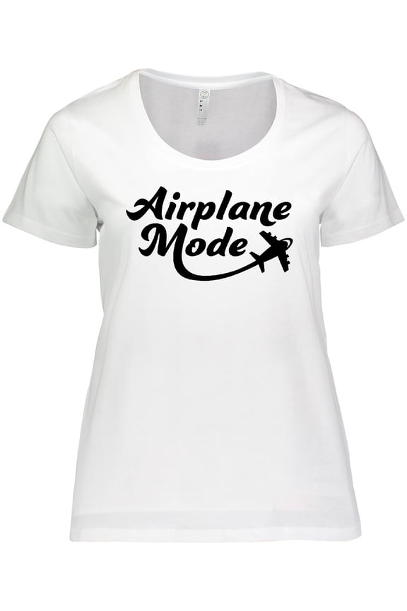 Airplane Mode Women's Plus Size T-Shirt