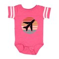 thumbnail image 1 of Inktastic Airplane Pilot Vintage Sunset Boys or Girls Baby Bodysuit, 1 of 5