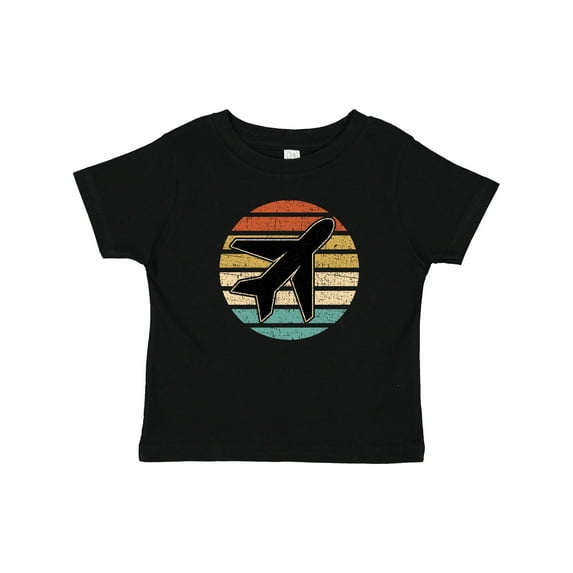 Inktastic Airplane Pilot Vintage Sunset Boys or Girls Baby T-Shirt