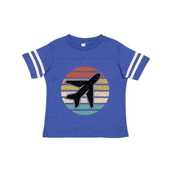 Inktastic Airplane Pilot Vintage Sunset Boys or Girls Toddler T-Shirt