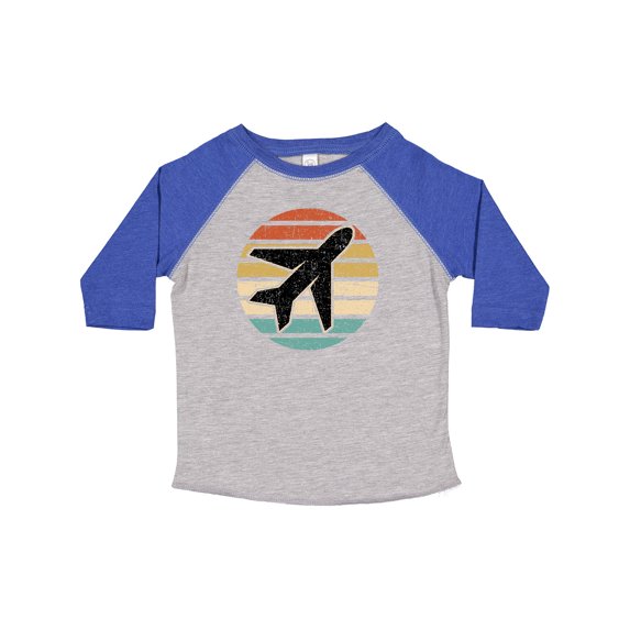 Inktastic Airplane Pilot Vintage Sunset Boys or Girls Toddler T-Shirt