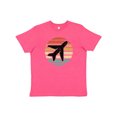 thumbnail image 1 of Inktastic Airplane Pilot Vintage Sunset Youth T-Shirt, 1 of 5