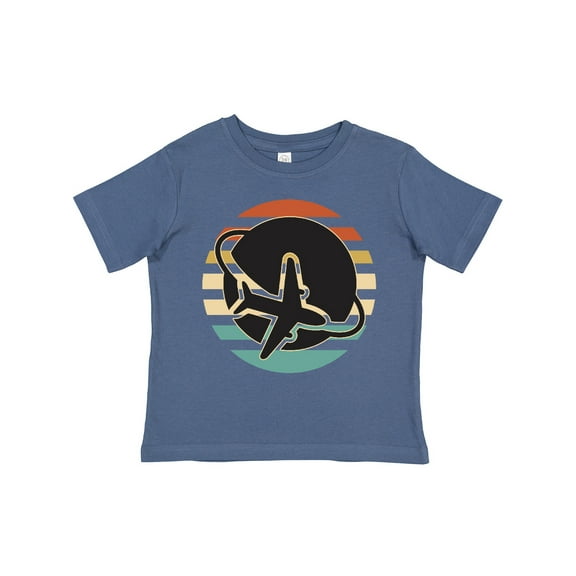Inktastic Airplane Trip Vintage Travel Boys or Girls Toddler T-Shirt