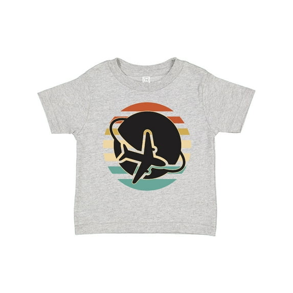 Inktastic Airplane Trip Vintage Travel Boys or Girls Toddler T-Shirt