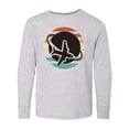 thumbnail image 1 of Inktastic Airplane Trip Vintage Travel Long Sleeve Youth T-Shirt, 1 of 5