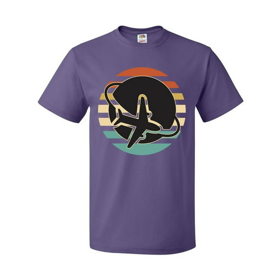 Inktastic Airplane Trip Vintage Travel T-Shirt