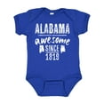 thumbnail image 1 of Inktastic Alabama Awesome Since 1819 Boys or Girls Baby Bodysuit, 1 of 5