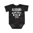 thumbnail image 1 of Inktastic Alabama Awesome Since 1819 Boys or Girls Baby Bodysuit, 1 of 5