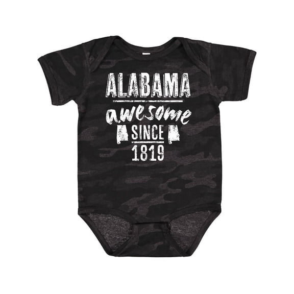 Inktastic Alabama Awesome Since 1819 Boys or Girls Baby Bodysuit