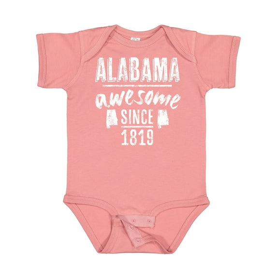 Inktastic Alabama Awesome Since 1819 Boys or Girls Baby Bodysuit