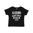 thumbnail image 1 of Inktastic Alabama Awesome Since 1819 Boys or Girls Baby T-Shirt, 1 of 5