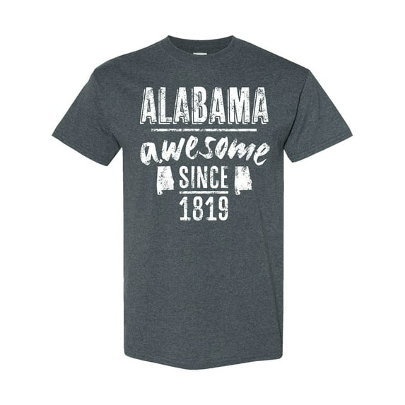 Inktastic Alabama Awesome Since 1819 T-Shirt
