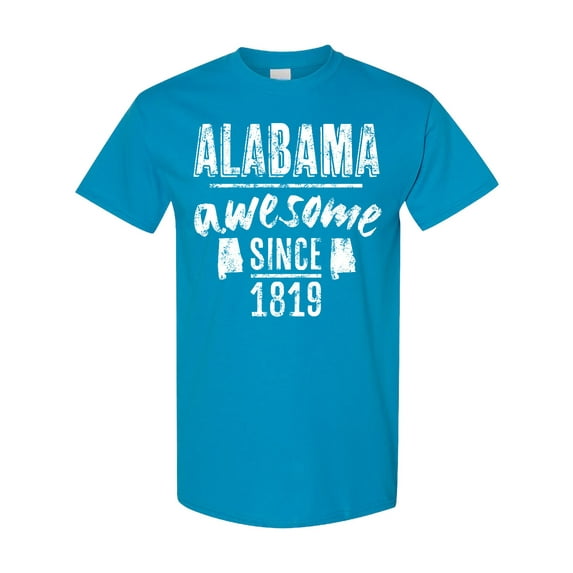 Inktastic Alabama Awesome Since 1819 T-Shirt
