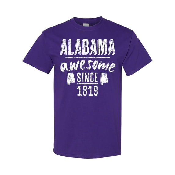 Inktastic Alabama Awesome Since 1819 T-Shirt