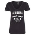 thumbnail image 1 of Inktastic Alabama Awesome Since 1819 Women's V-Neck T-Shirt, 1 of 5